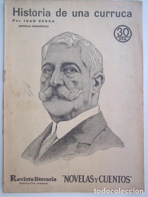 Collectionnisme de Revues et Journaux: HISTORIA DE UNA CURRUCA DE JUAN VERGA REVISTA LITERARIA A&Ntilde;OS 30 23 X 33CM. CM.