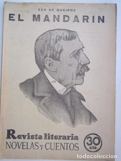 Sammeln von Zeitschriften und Zeitungen: EL MANDARIN DE E&Ccedil;SA DE QUEIROZ REVISTA LITERARIA A&Ntilde;OS 30 23 X 33CM. CM.
