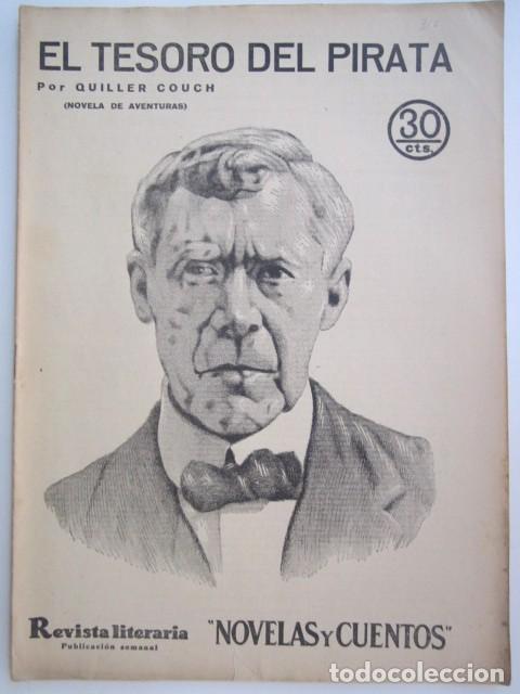 Collectionnisme de Revues et Journaux: EL TESORO DEL PIRATA DE GUILLER COUCH REVISTA LITERARIA A&Ntilde;OS 30 23 X 33CM. CM.