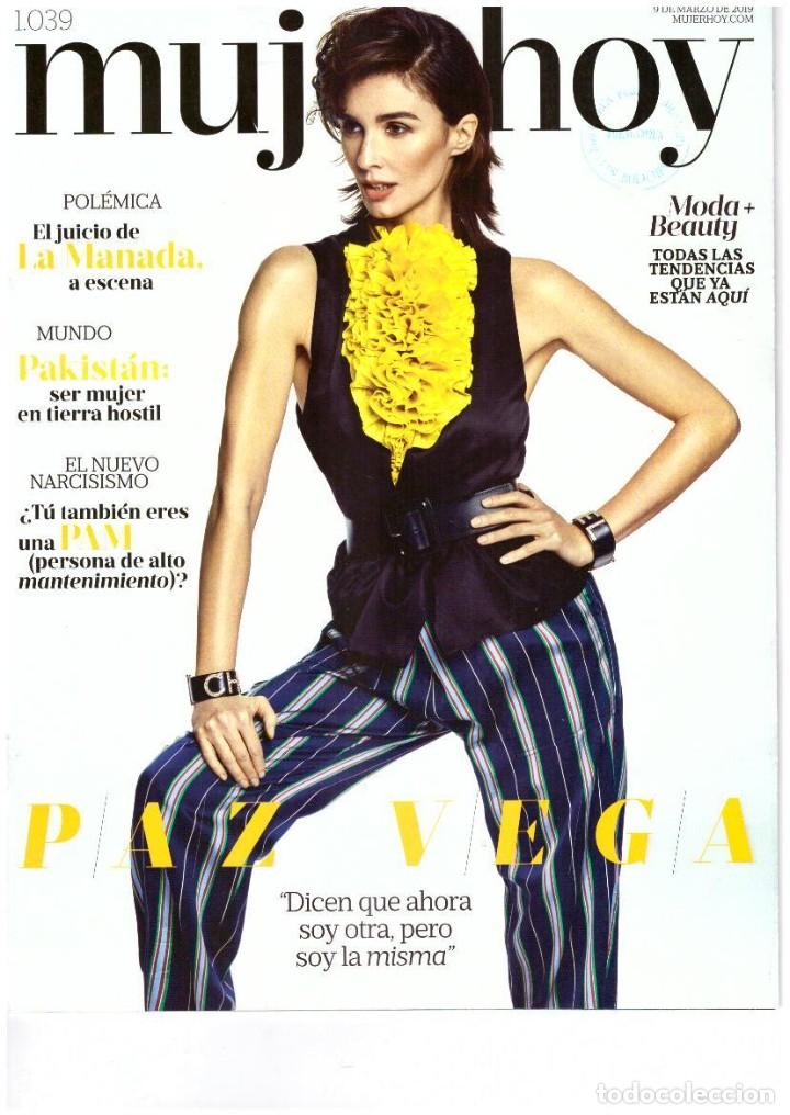 Coleccionismo de Revistas y Peri&oacute;dicos: REVISTA MUJER HOY 1039: PAZ VEGA / RAUL PRIETO / MARIA HERVAS / ALEX GARCIA / CANDY DARLING