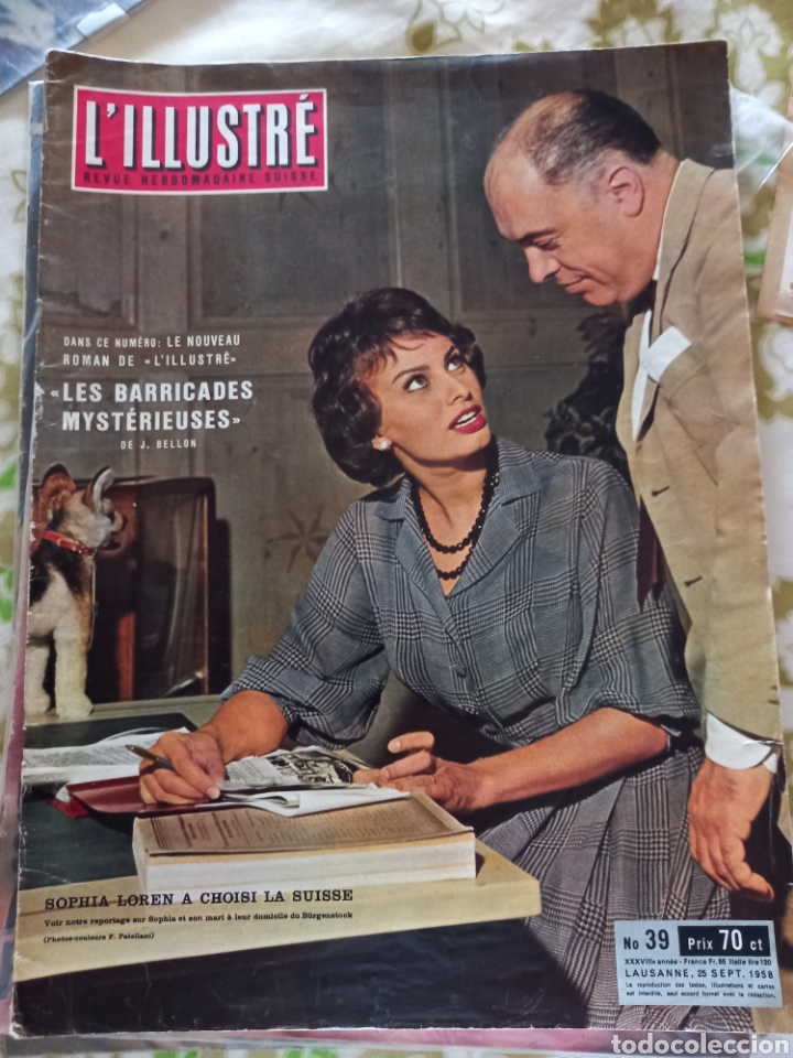 Coleccionismo de Revistas y Peri&oacute;dicos: Sof&iacute;a loren l illustre