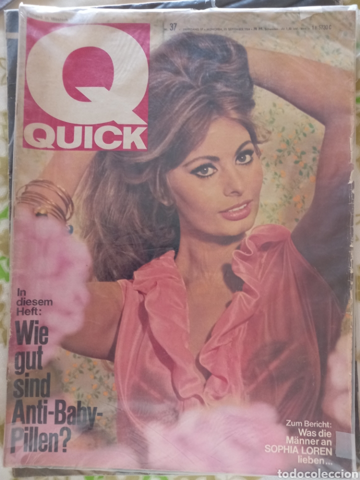 Coleccionismo de revistas y peri&oacute;dicos: Quick Sof&iacute;a loren - Foto 1