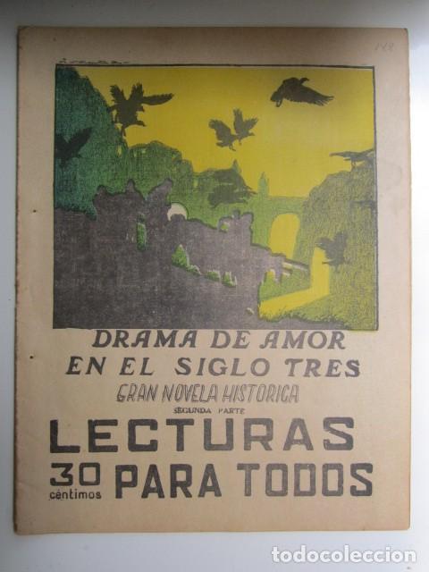 Collectionnisme de Revues et Journaux: REVISTA LECTURA PARA TODOS DRAMA DE AMOR EN EL SIGLO III SEGUNDA PARTE PARTE 1935