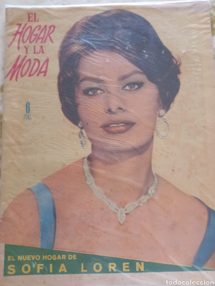 Coleccionismo de revistas y peri&oacute;dicos: Sof&iacute;a loren el hogar y la moda - Foto 1