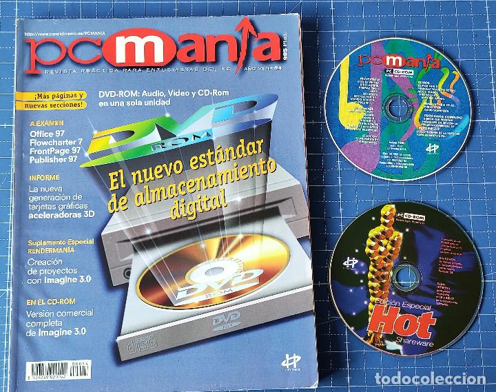 Coleccionismo de Revistas y Peri&oacute;dicos: REVISTA PC MANIA N&ordm; 54 - CON SUS DOS CDS - SIN EL SUPLEMENTO RENDERMANIA