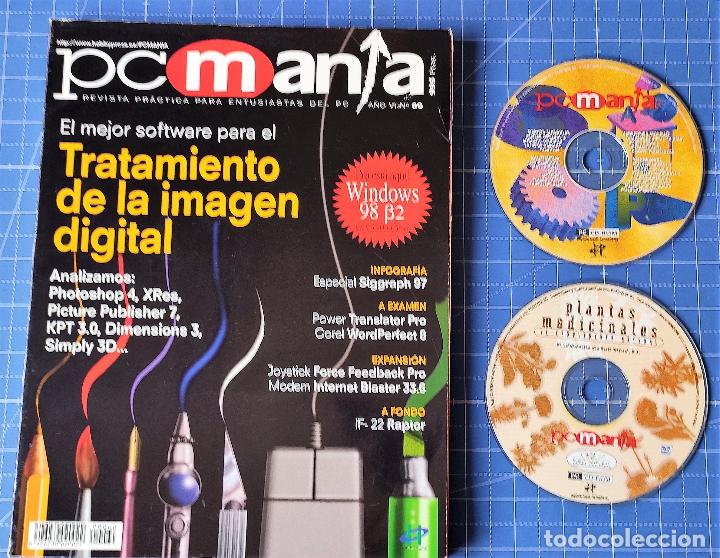Coleccionismo de Revistas y Peri&oacute;dicos: REVISTA PC MANIA N&ordm; 60 - CON SUS 2 CDS - CON EL SUPLEMENTO RENDERMANIA