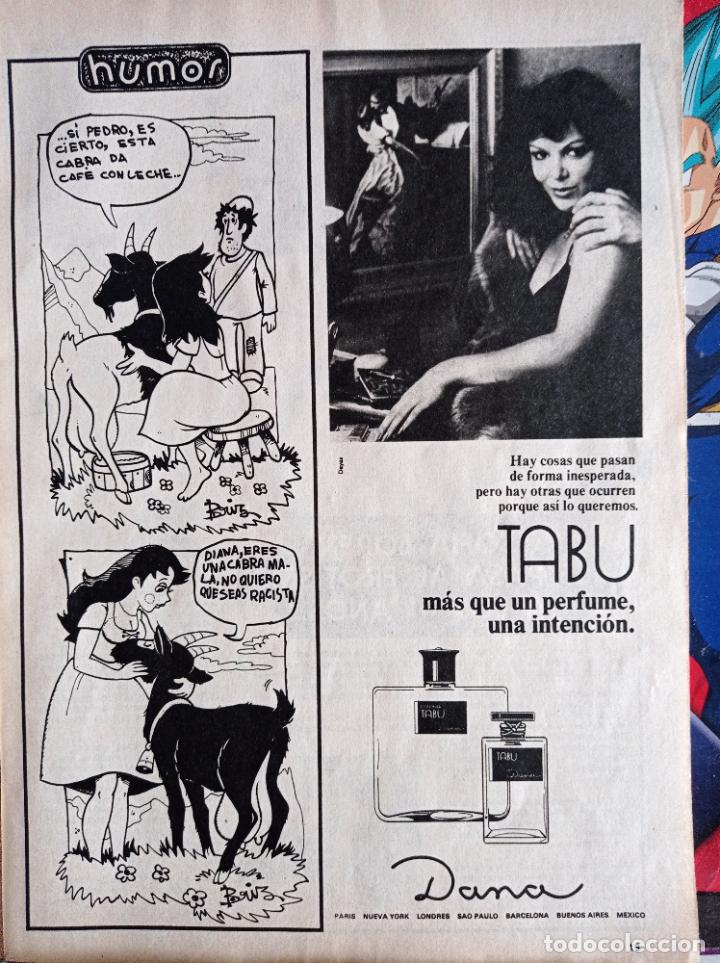 Coleccionismo de revistas y peri&oacute;dicos: HUMOR HEIDI ANUNCIO FRAGANCIA TABU