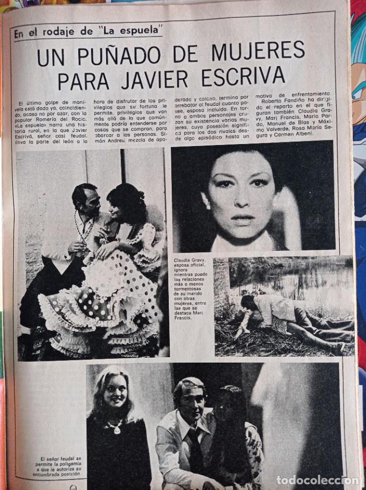 Coleccionismo de Revistas y Peri&oacute;dicos: JAVIER ESCRIVA CLAUDIA GRAVY MARI FRANCIS