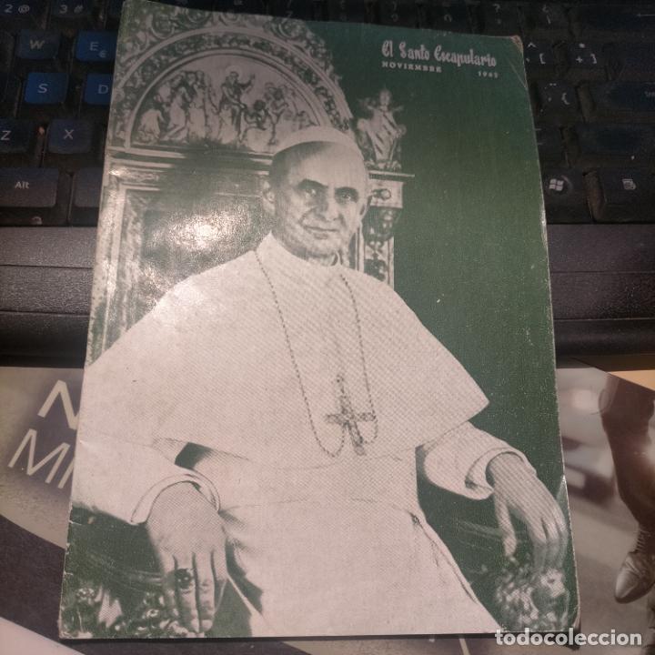 Coleccionismo de Revistas y Peri&oacute;dicos: el santo escapulario, jerez revista carmelitana virgen del carmen portada PAPA