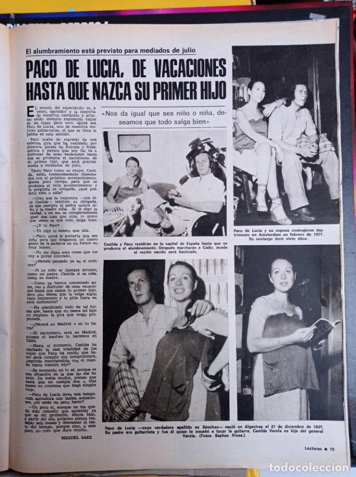 Coleccionismo de revistas y peri&oacute;dicos: paco de lucia casilda