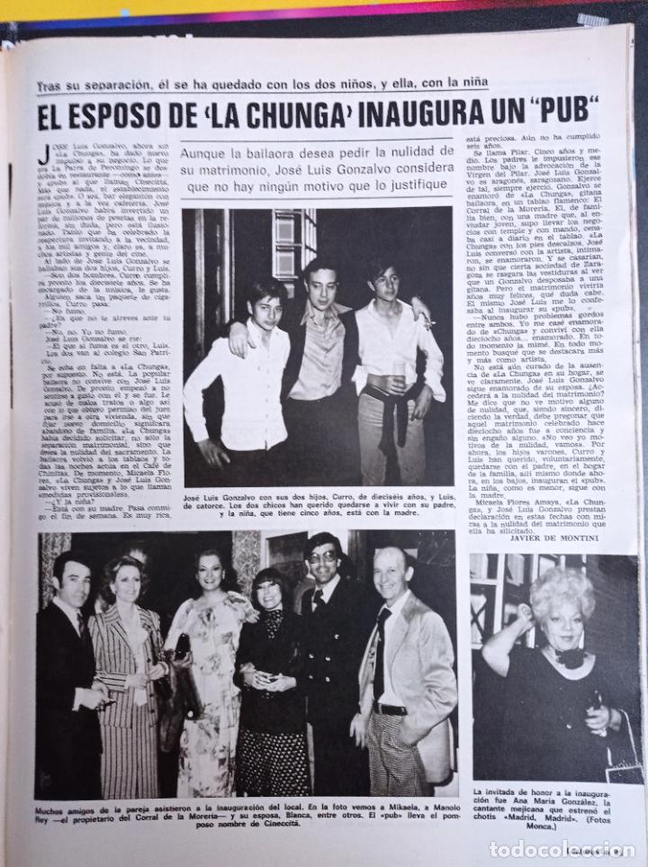 Coleccionismo de revistas y peri&oacute;dicos: mikaela manolo rey y blanca corral de la moreria el pub del esposo de la chunga ana maria gonzalez