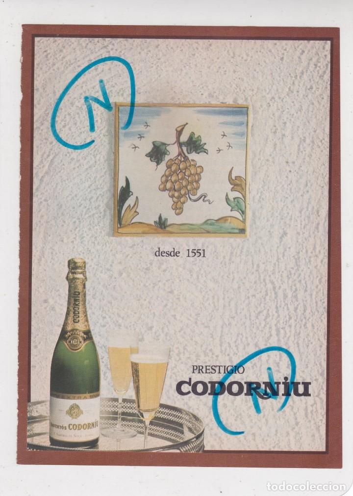 Coleccionismo de revistas y peri&oacute;dicos: PUBLICIDAD 1974. ANUNCIO CAVA CODORNIU