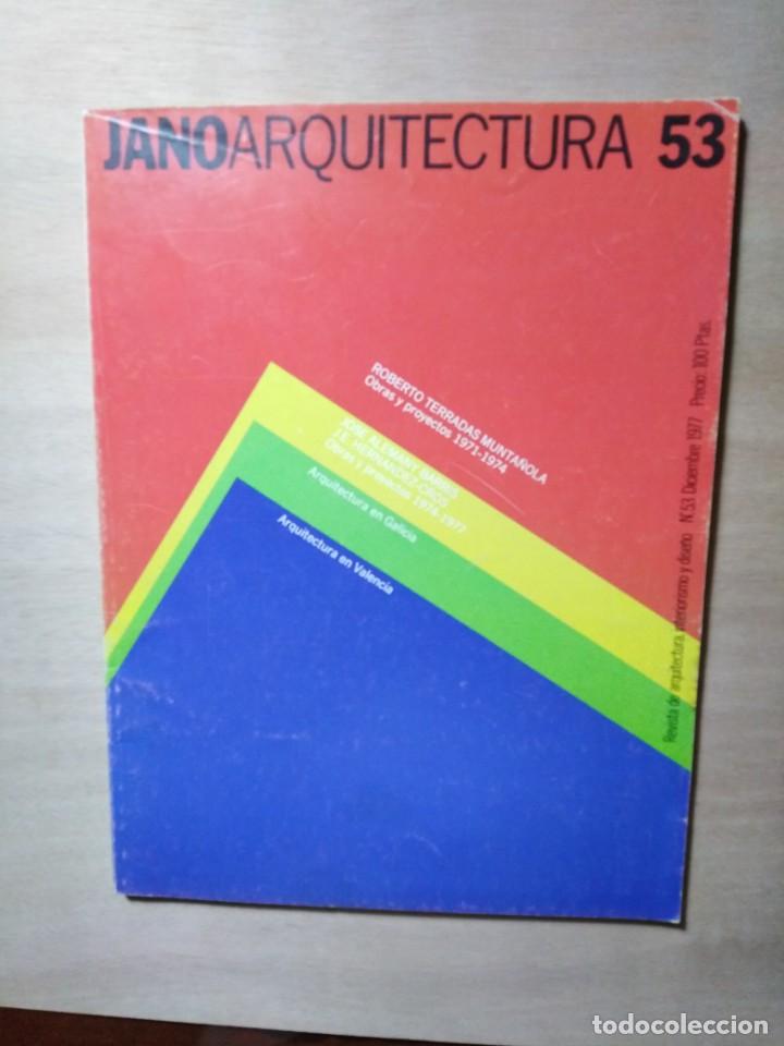 Coleccionismo de revistas y peri&oacute;dicos: Jano Arquitectura n&ordm; 53/Diciembre/1977 - Roberto Terradas Munta&ntilde;ola- Obras 1971-74