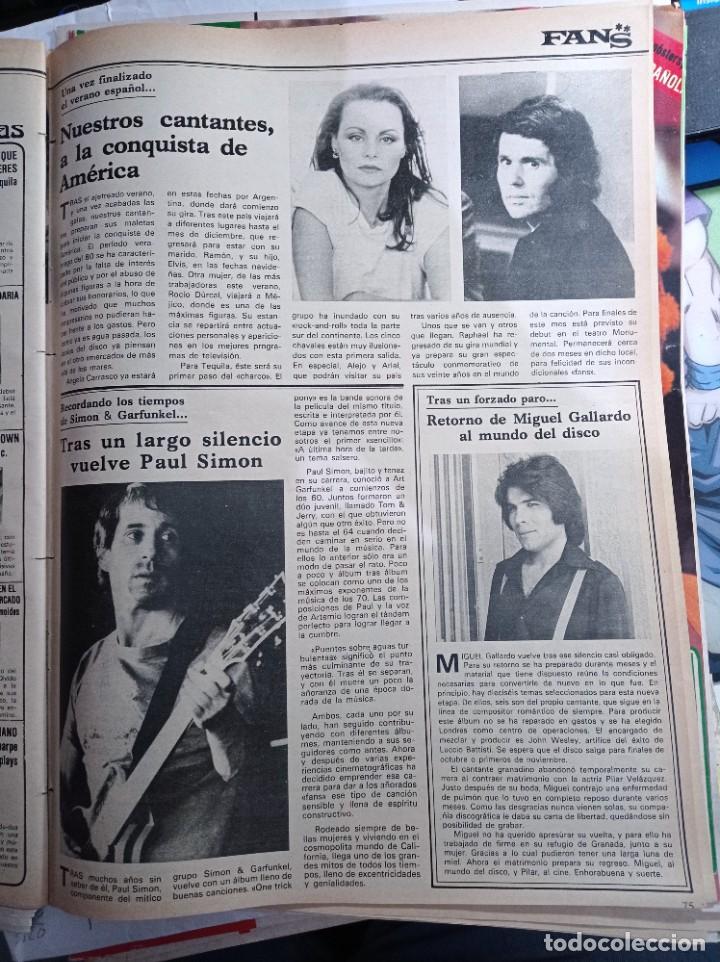 Coleccionismo de Revistas y Peri&oacute;dicos: paul simon raphael rocio durcal miguel gallardo