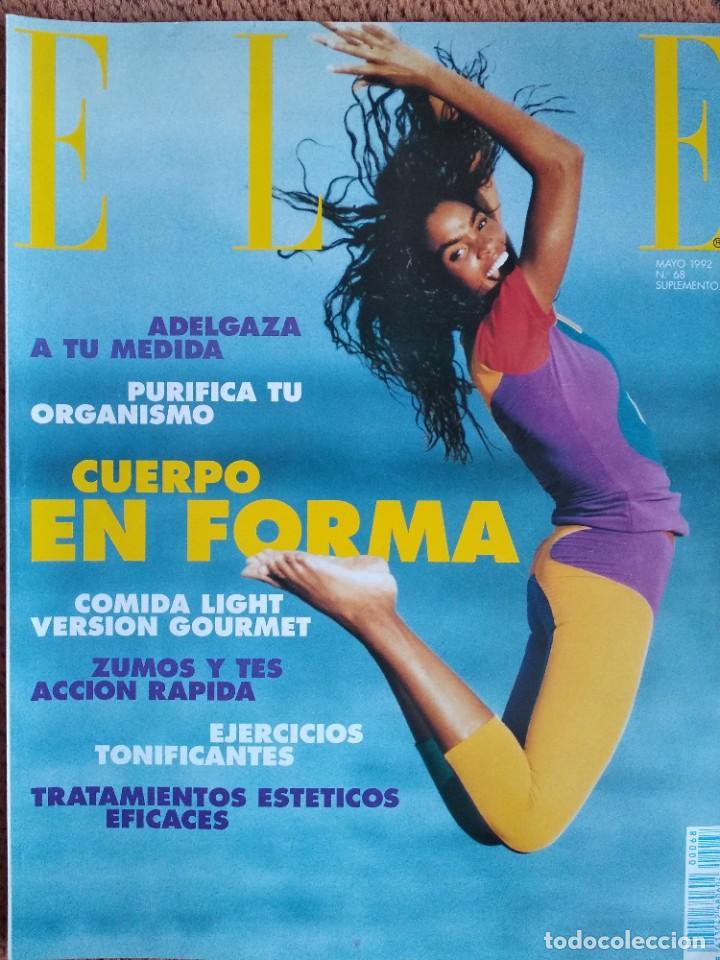 Coleccionismo de Revistas y Peri&oacute;dicos: Suplemento En Forma Revista Elle 1992