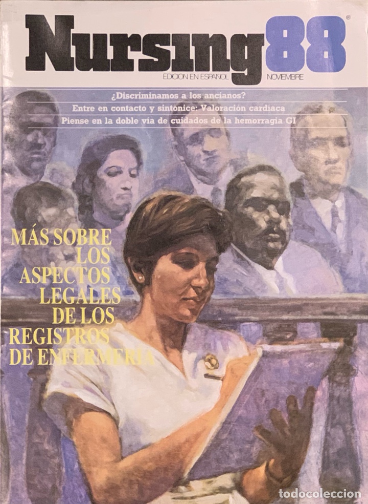 Coleccionismo de revistas y peri&oacute;dicos: Revista Nursing. N&ordm; 9. Volumen 6. Noviembre 1988.