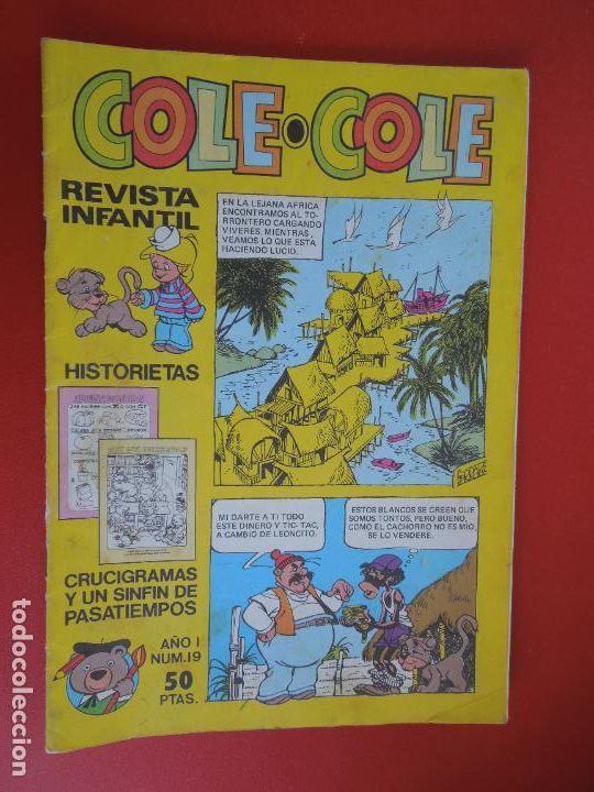 Collezionismo di Riviste e Giornali: COLE -COLE - REVISTA INFANTIL -BRUGUERA 1983 - HISTORIETAS , CRUCIGRAMAS ETC