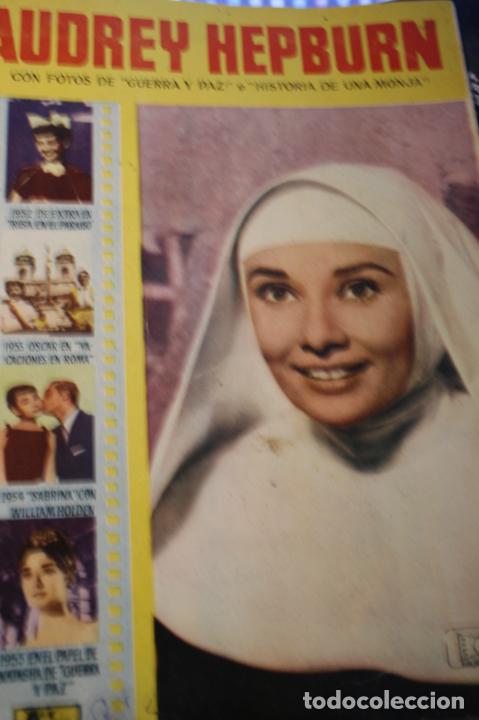 Coleccionismo de Revistas y Peri&oacute;dicos: REVISTA BIOGRAFIA AUDREY HEPBURN 1958