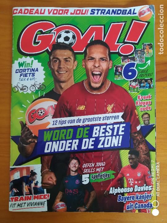 Collezionismo di Riviste e Giornali: GOAL! N&ordm; 6 - EN HOLANDES (Z1)