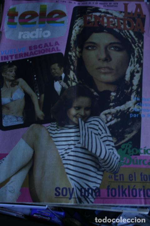 Coleccionismo de Revistas y Peri&oacute;dicos: REVISTA TELE RADIO MARILU TOLO ROCIO DURCAL 1978