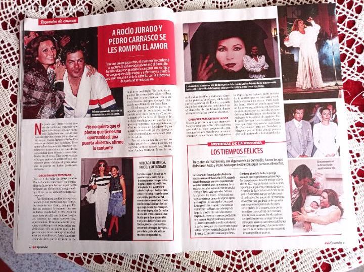 Coleccionismo de Revistas y Peri&oacute;dicos: ROCIO JURADO