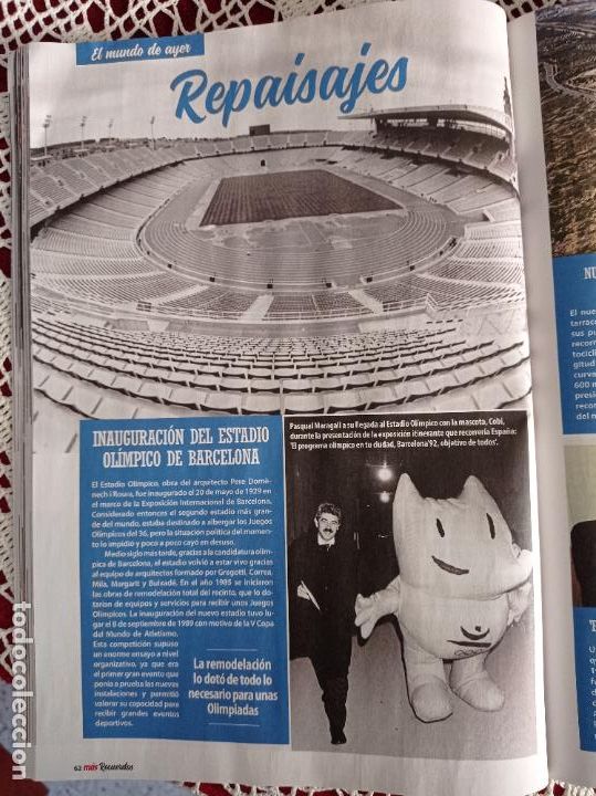 Coleccionismo de revistas y peri&oacute;dicos: COBI MARAGALL BARCELONA 92