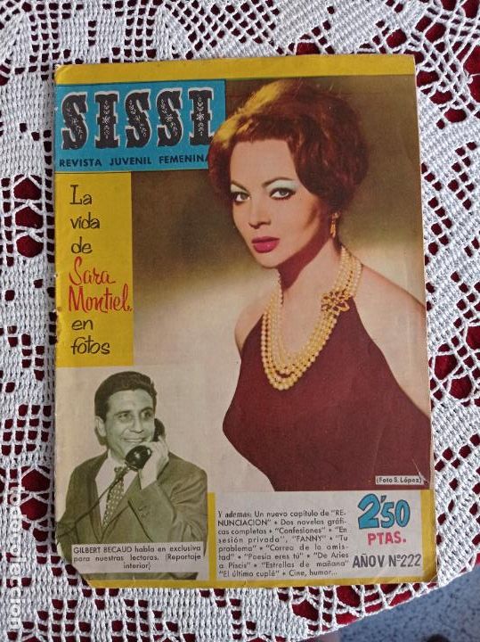 Coleccionismo de revistas y peri&oacute;dicos: SARA MONTIEL