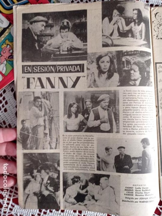 Coleccionismo de revistas y peri&oacute;dicos: FANNY LESLIE CARON