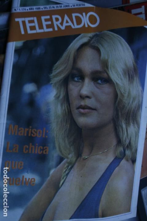 Coleccionismo de Revistas y Peri&oacute;dicos: REVISTA TELE RADIO MARISOL ANGELES DE CHARLIE MIGUEL RIOS 1980