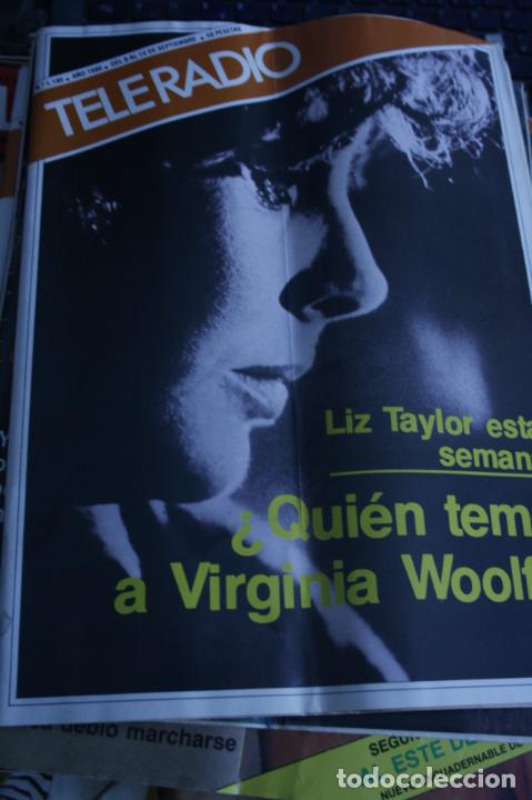 Coleccionismo de Revistas y Peri&oacute;dicos: TELE RADIO ELIZABETH TAYLOR JACLYN SMITH LOS ANGELES DE CHARLIE JOAN BAPTISTA HUMET 1980