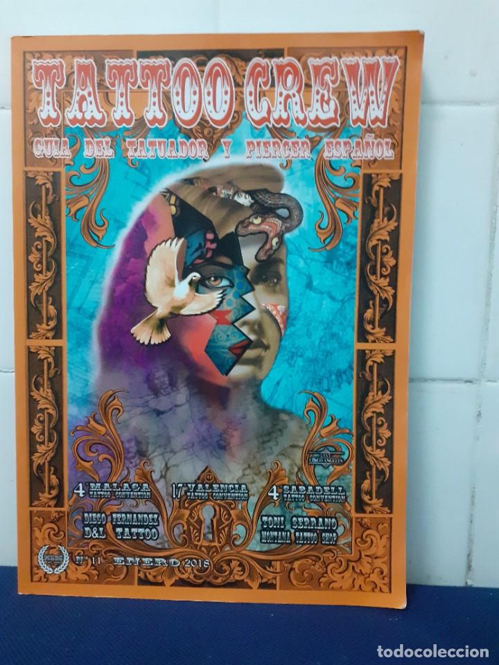 Collezionismo di Riviste e Giornali: TATTOO CREW, GUIA DEL TATUADOR Y PIERCER ESPA&Ntilde;OL, EXCELENTE ESTADO