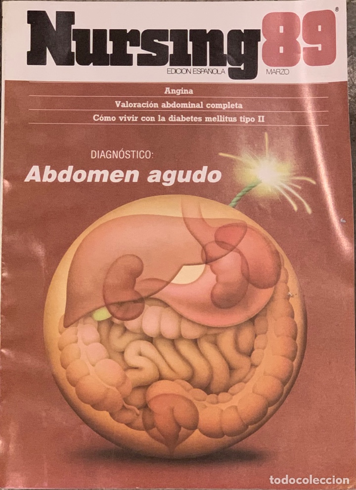 Coleccionismo de revistas y peri&oacute;dicos: Revista Nursing. N&ordm; 3. Volumen 7. Marzo 1989.