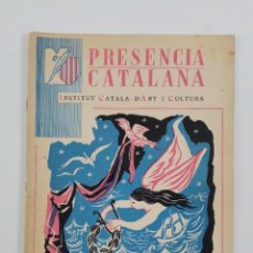 Coleccionismo de Revistas y Periódicos: L-4759. PRESENCIA CATALANA, HOMENATGE A JACINT VERDAGUER. 1953.