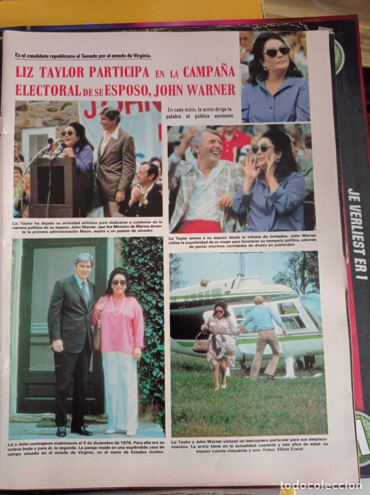Coleccionismo de Revistas y Peri&oacute;dicos: ELIZABETH TAYLOR LIZ JOHN WARNER
