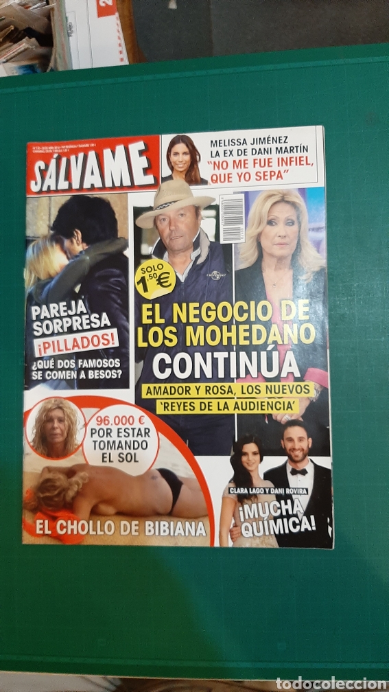 Collection Magazines and Newspapers: SALVAME 170 2014 LOS MOHEDANO/ BIBIANA/DANI ROVIRA CLARA LAGO/MELISA JIM&Eacute;NEZ /JUNIOR VER SUMARIO