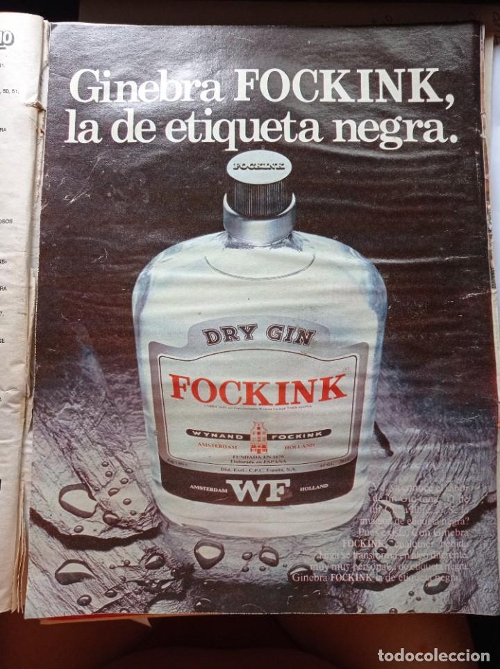 Coleccionismo de revistas y peri&oacute;dicos: ANUNCIO GINEBRA GIN FOCKINK