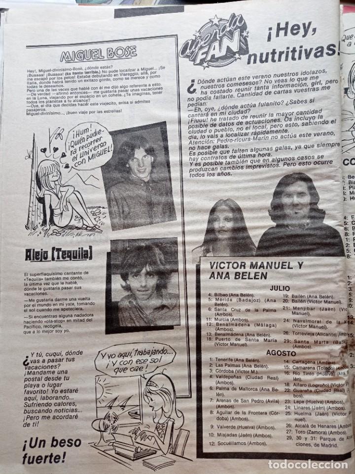 Coleccionismo de Revistas y Peri&oacute;dicos: MIGUEL BOSE TEQUILA VICTOR MANUEL ANA BELEN