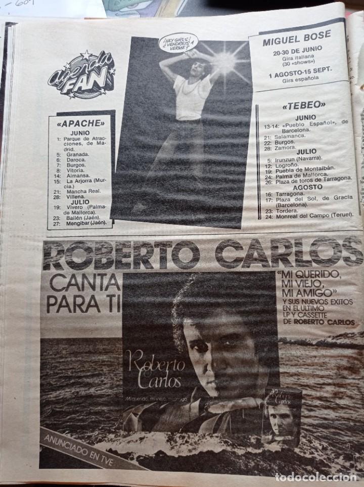 Coleccionismo de Revistas y Peri&oacute;dicos: RECORTE roberto carlos miguel bose
