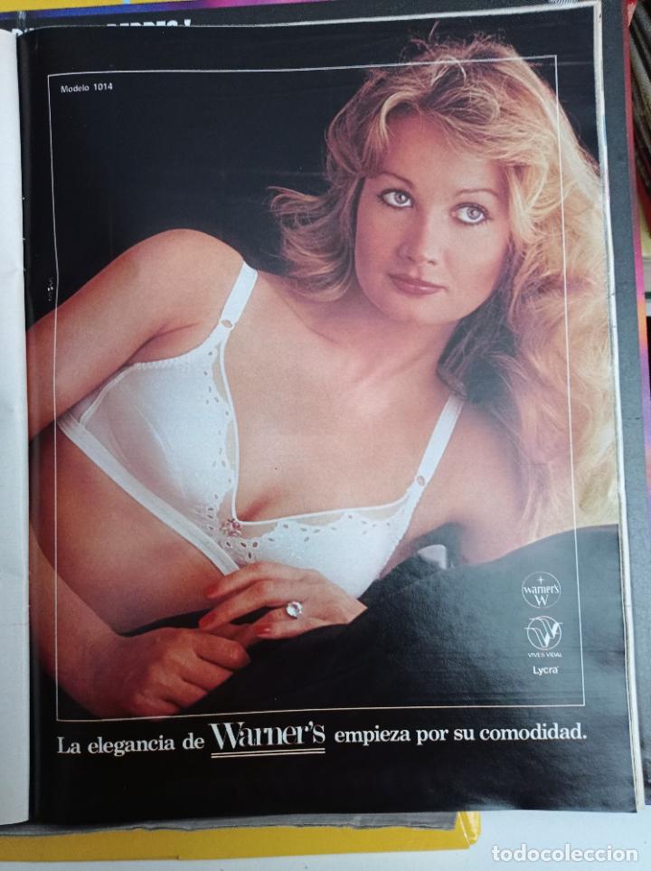 Coleccionismo de revistas y peri&oacute;dicos: anuncio lenceria warners