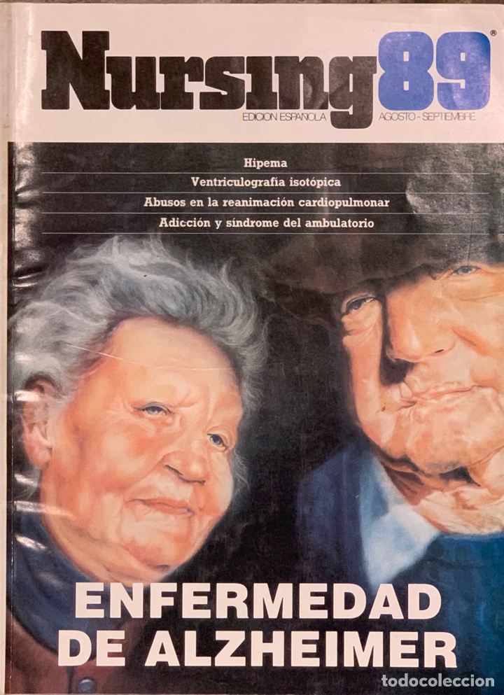 Coleccionismo de revistas y peri&oacute;dicos: Revista Nursing. N&ordm; 7. Volumen 7. Agosto 1989.