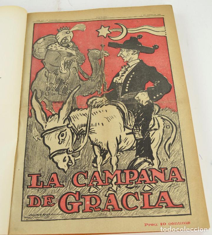 Sammeln von Zeitschriften und Zeitungen: LA CAMPANA DE GRACIA. A&Ntilde;O 1922, 1925, Y 1929. 34X46 CM.