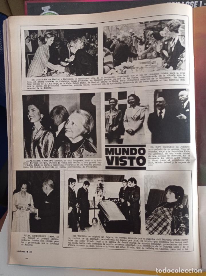 Sammeln von Zeitschriften und Zeitungen: ENCUESTACION DE LA CRUZ ROJA FIESTA DE LA BANDERITA JULIA GUTIERREZ CABA JACQUELINE KENNEDY