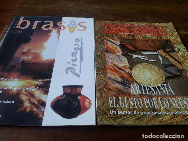 Coleccionismo de Revistas y Peri&oacute;dicos: lote de 2 revistas de Artesania - Brasas, Castilla La Mancha - picasso