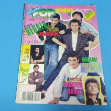 Coleccionismo de Revistas y Periódicos: REVISTA - SUPER POP - NÚMERO 216 - WHAM! EN SU ÚLTIMO CONCIERTO - SUPER REGALO NO INCLUIDO. Lote 274543433