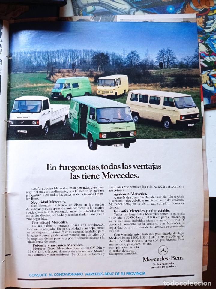 Coleccionismo de revistas y peri&oacute;dicos: a nuncio furgoneta mercedes benz