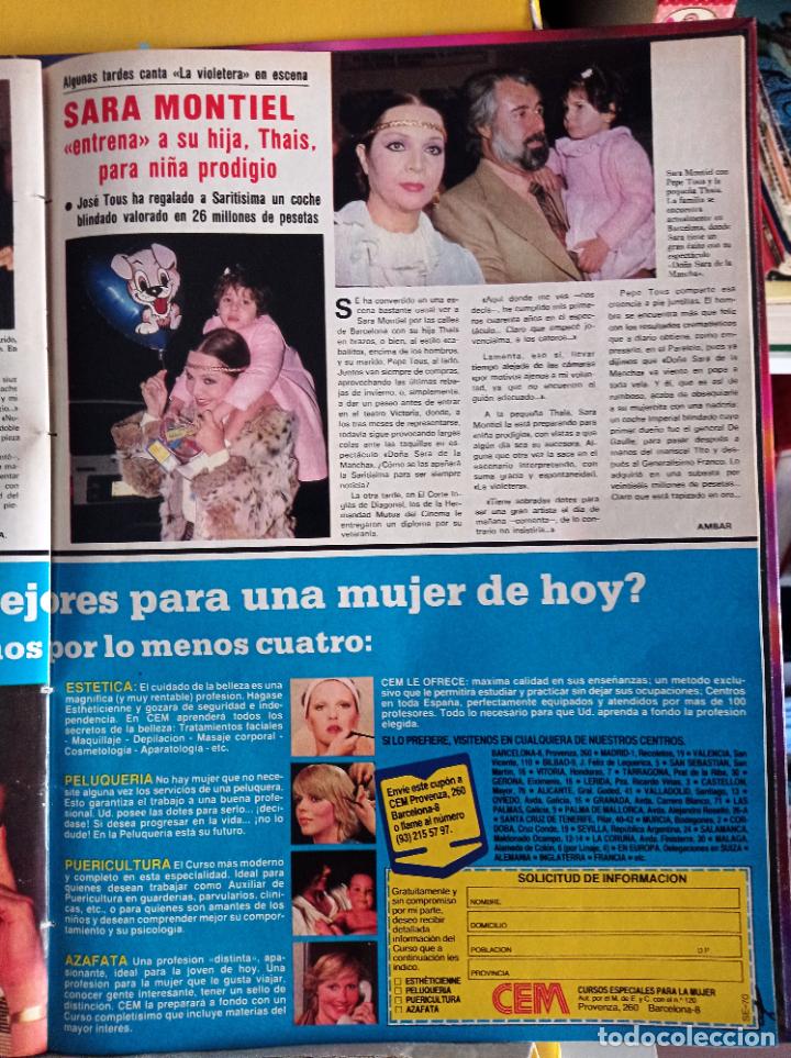 Coleccionismo de revistas y peri&oacute;dicos: SARA MONTIEL PEPE TOUS