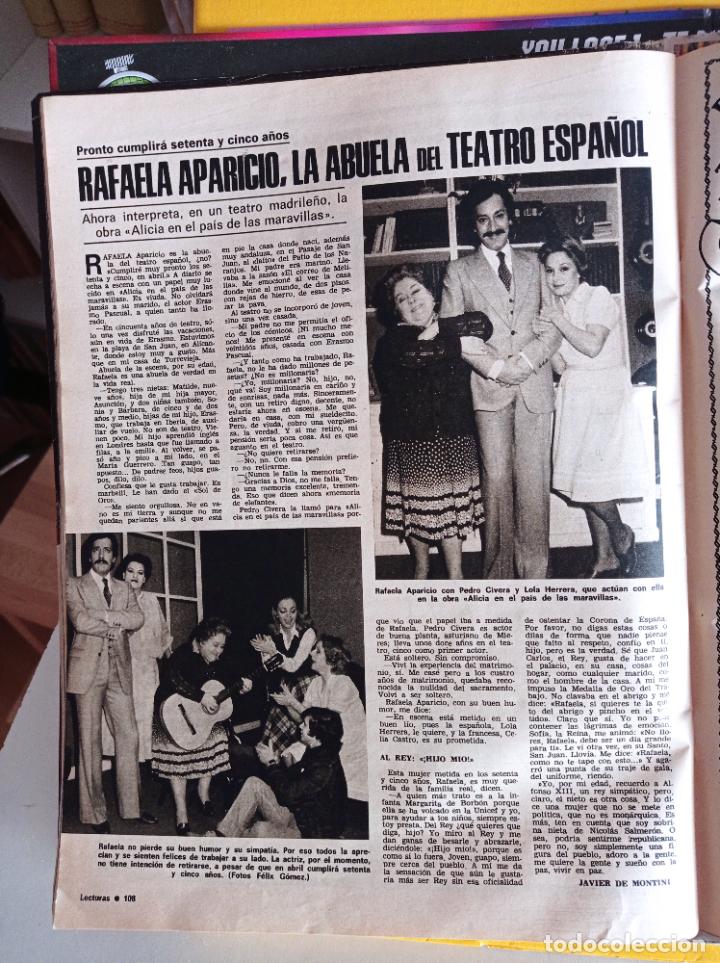 Collectionnisme de Revues et Journaux: RAFAELA APARICIO PEDRO CIVERA LOLA HERRERA