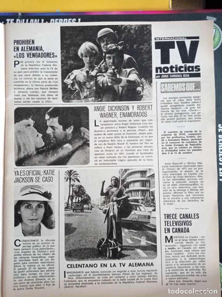 Coleccionismo de Revistas y Peri&oacute;dicos: PATRICK MCNEE KATIE JACKSON ADRIANO CELENTANO JOHANNA LUMLEY ANGIE DICKINSON