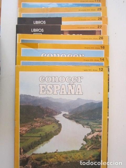 Coleccionismo de revistas y peri&oacute;dicos: REVISTA SALVAT CONOCER ESPA&Ntilde;A 9 FASCICULOS 12-14-16-26-27-28-29-115-136