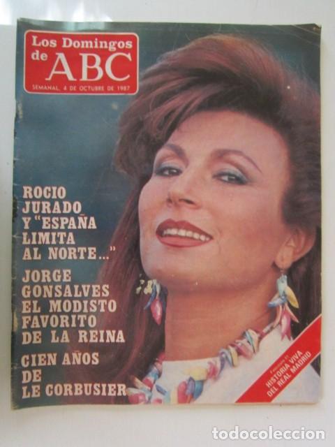 Coleccionismo de Revistas y Peri&oacute;dicos: REVISTA DE ABC ROCIO JURADO, LE CORBUSIER